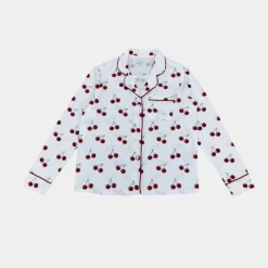 Women's Star Cotton Long Sleeve Pyjama Set