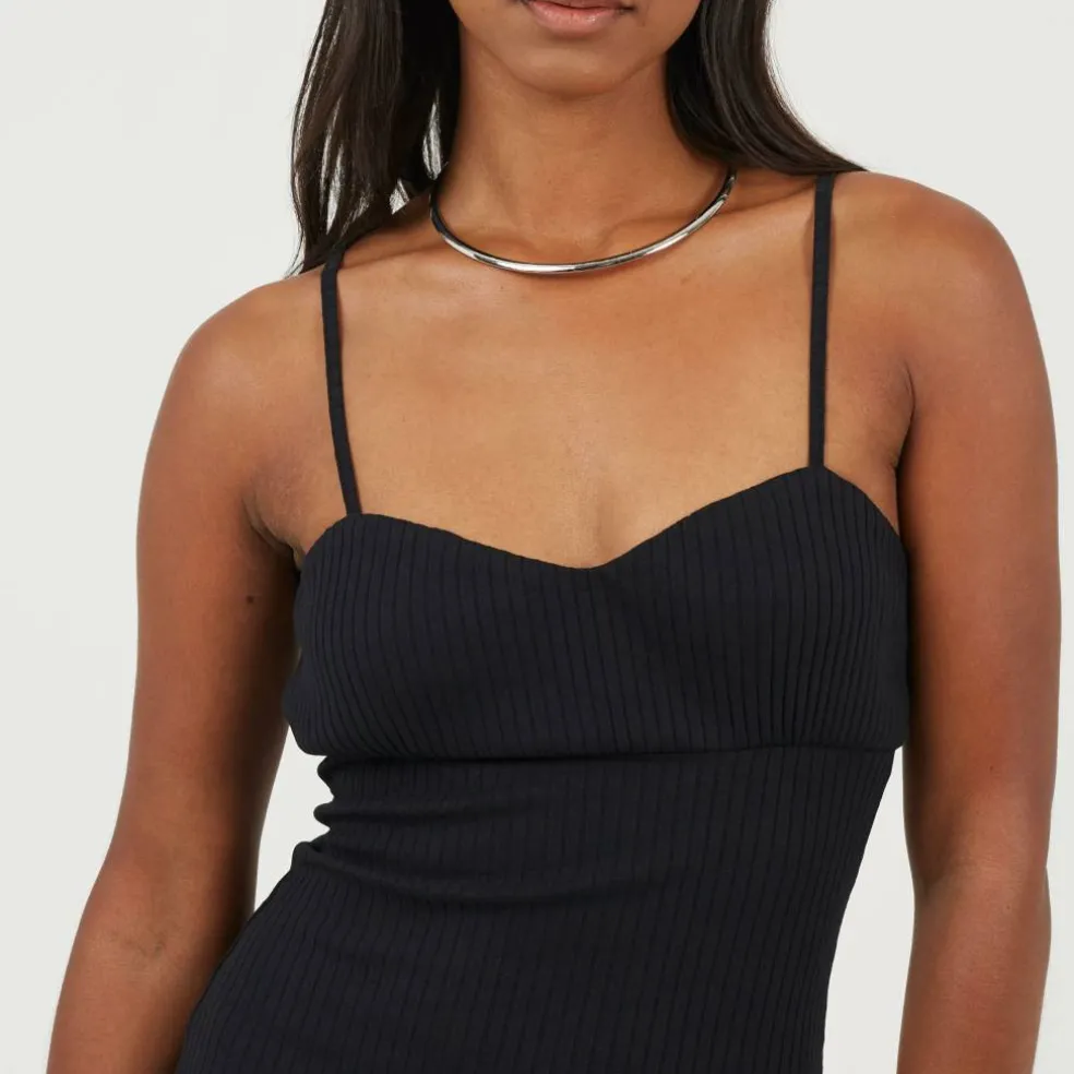 Womens Strappy Puff Bust Mini Dress with Sweetheart Neckline