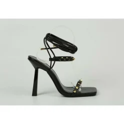 Women's Strappy Square Toe Flat Sandal