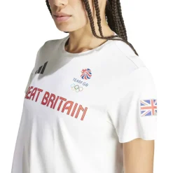 Women's Team GB Short Sleeve Performance Gym Top