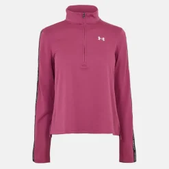 Women's Tech Tape Zipped Long-Sleeve Performance Gym Top