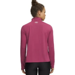 Women's Tech Tape Zipped Long-Sleeve Performance Gym Top