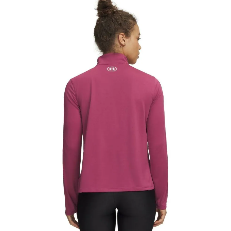 Women's Tech Tape Zipped Long-Sleeve Performance Gym Top
