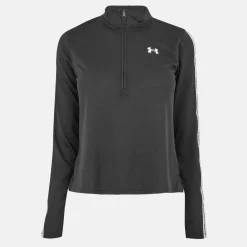 Women's Tech Tape Zipped Long-Sleeve Performance Gym Top