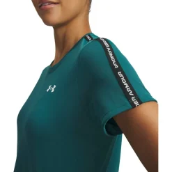 Women's Tech Taping Short-Sleeve Performance Gym Top