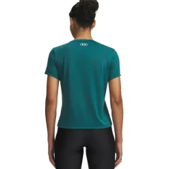Women's Tech Taping Short-Sleeve Performance Gym Top