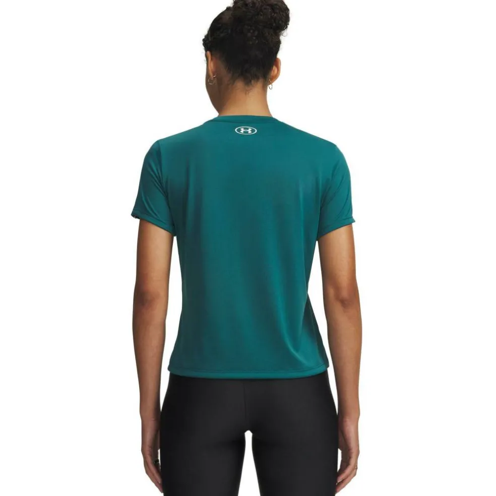 Women's Tech Taping Short-Sleeve Performance Gym Top