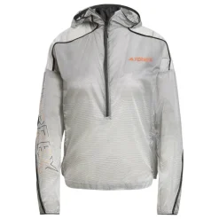 Women's Terrex Agravic Windweave Pro Trail Water Resistant Windproof Long Sleeve Performance Running Jacket