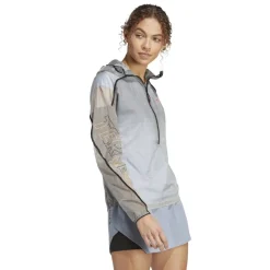 Women's Terrex Agravic Windweave Pro Trail Water Resistant Windproof Long Sleeve Performance Running Jacket