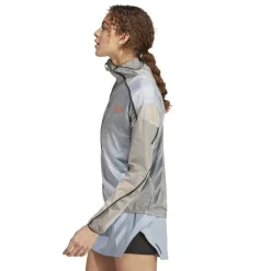Women's Terrex Agravic Windweave Pro Trail Water Resistant Windproof Long Sleeve Performance Running Jacket