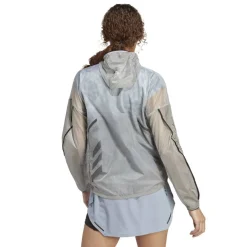 Women's Terrex Agravic Windweave Pro Trail Water Resistant Windproof Long Sleeve Performance Running Jacket