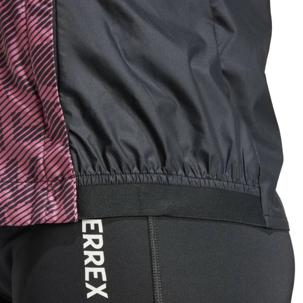 Women's Terrex Trail Water-Resistant Long Sleeve Performance Running Jacket