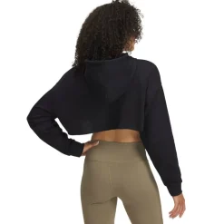 Women's Tery Cropped 1/4 Zip Fleece
