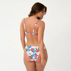 Women's Tie Front Plunge Bikinis
