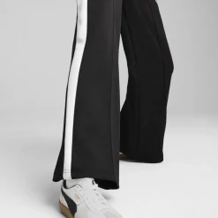 Womens T7 Low Rise Open Hem Poly Joggers