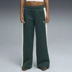 Womens T7 Low Rise Open Hem Poly Joggers