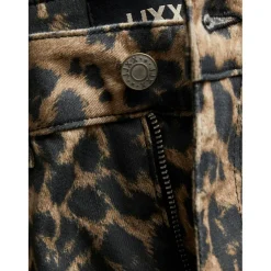Women's Tokyo Leopard Wide Leg Jeans