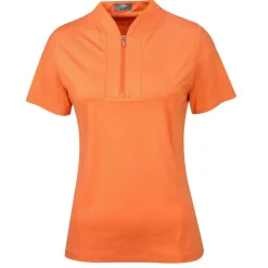 Women's Tonal Short-Sleeve Performance Polo Shirt