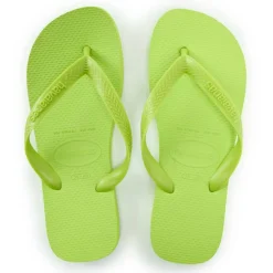Women's Top Leaf Green Flip Flops