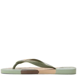 Women's Top Logomania Colors II Black Flip Flops