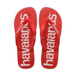 Women's Top Logomania Ruby Red Flip Flops