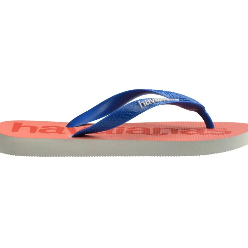 Women's Top Logomania Ruby Red Flip Flops