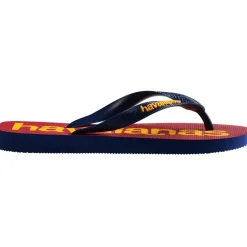 Women's Top Logomania Ruby Red Flip Flops