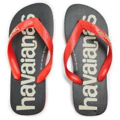 Women's Top Logomania Ruby Red Flip Flops