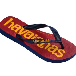 Women's Top Logomania Ruby Red Flip Flops