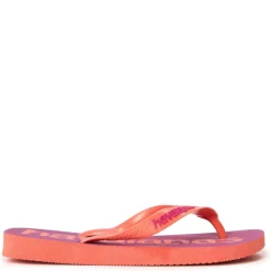 Women's Top Logomania Ruby Red Flip Flops