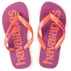 Women's Top Logomania Ruby Red Flip Flops
