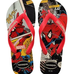 Women's Top Marvel Classics Beige Flip Flops