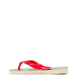 Women's Top Marvel Classics Beige Flip Flops