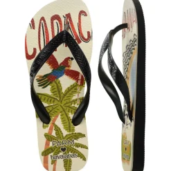 Women's Top Print Flip Flops