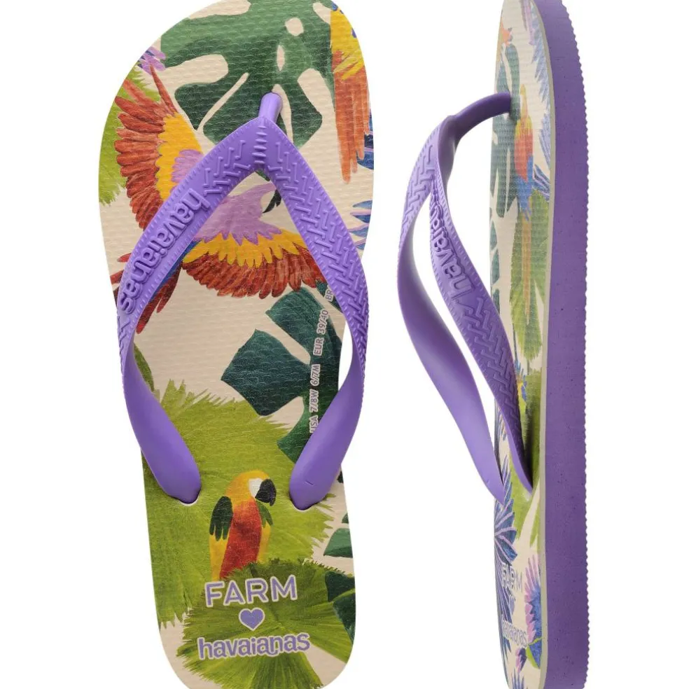 Women's Top Print Flip Flops