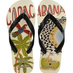 Women's Top Print Flip Flops