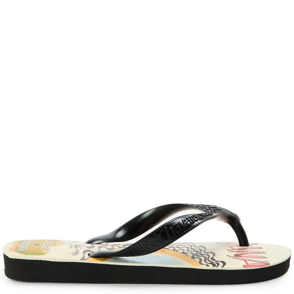 Women's Top Print Flip Flops