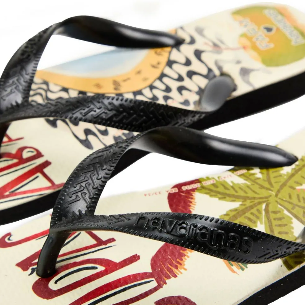 Women's Top Print Flip Flops