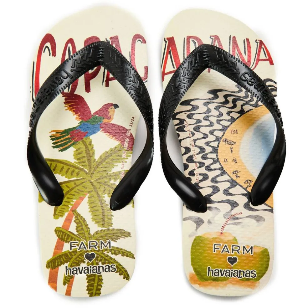 Women's Top Print Flip Flops