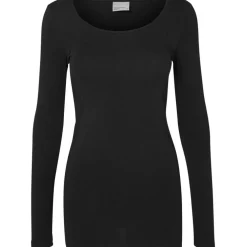 Women's U-Neck Long-Sleeve T-Shirt