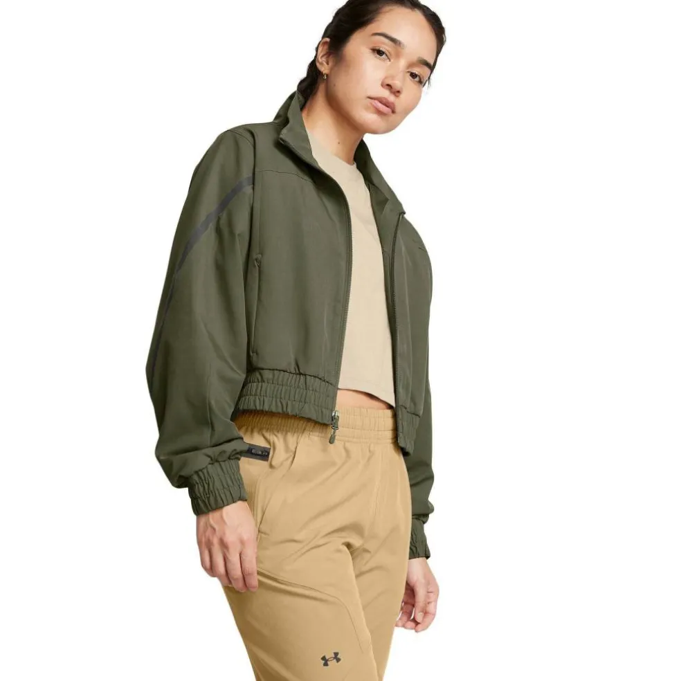Women's Unstoppable Cropped Tracksuit Top