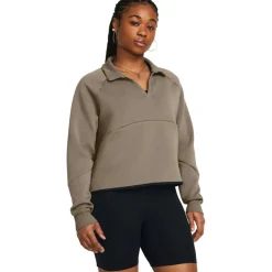 Women's Unstop Rugby Cropped Crew Sweatshirt