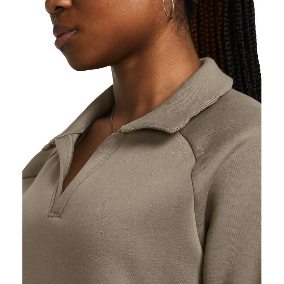 Women's Unstop Rugby Cropped Crew Sweatshirt