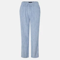 Women's VM Line Linen Straight Leg Trouser