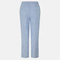 Women's VM Line Linen Straight Leg Trouser