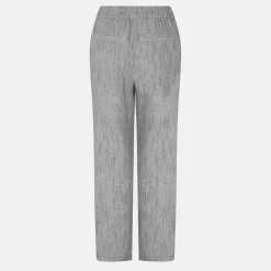 Women's VM Line Linen Straight Leg Trouser