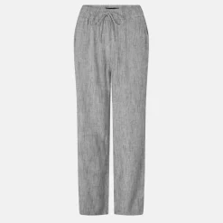 Women's VM Line Linen Straight Leg Trouser