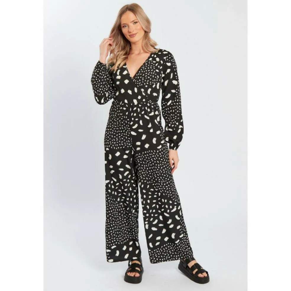 Women's V-Neck Jumpsuit