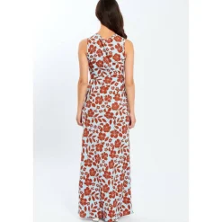 Women's V-Neck Maxi Dress
