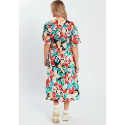 Women's V-Neck Maxi Dress